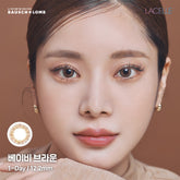 LACELLE ICONIC Baby Brown 率性啡日拋隱形眼鏡(30片)